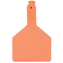 Cow Tag, Orange, 3 x 4.5-In., 25-Pk.