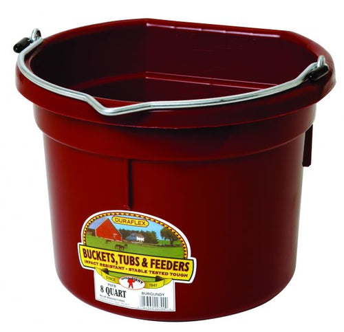 Little Giant 8 Quart Flat Back Bucket