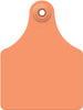 Allflex Global Large Blank Calf Ear Tags 25 Count Orange