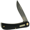 Schrade Knives Moderate Price Schrade Imperial IMP22 Sod Buster, Black POM Handle, Plain Edge Pocket Knife 2.7