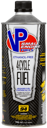 VP Racing 4-Cycle Fuel Ethanol-Free Small Engine Fuel 1 Qt.