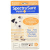 Durvet Spectra Sure Plus Igr, Dogs 4 To 22 Lbs - 3 Month Supply, Topical Drops