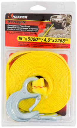 TOW STRAP 15FT 5000#